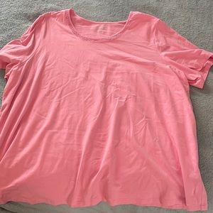 Classic pink work out top Catherine’s size 3x